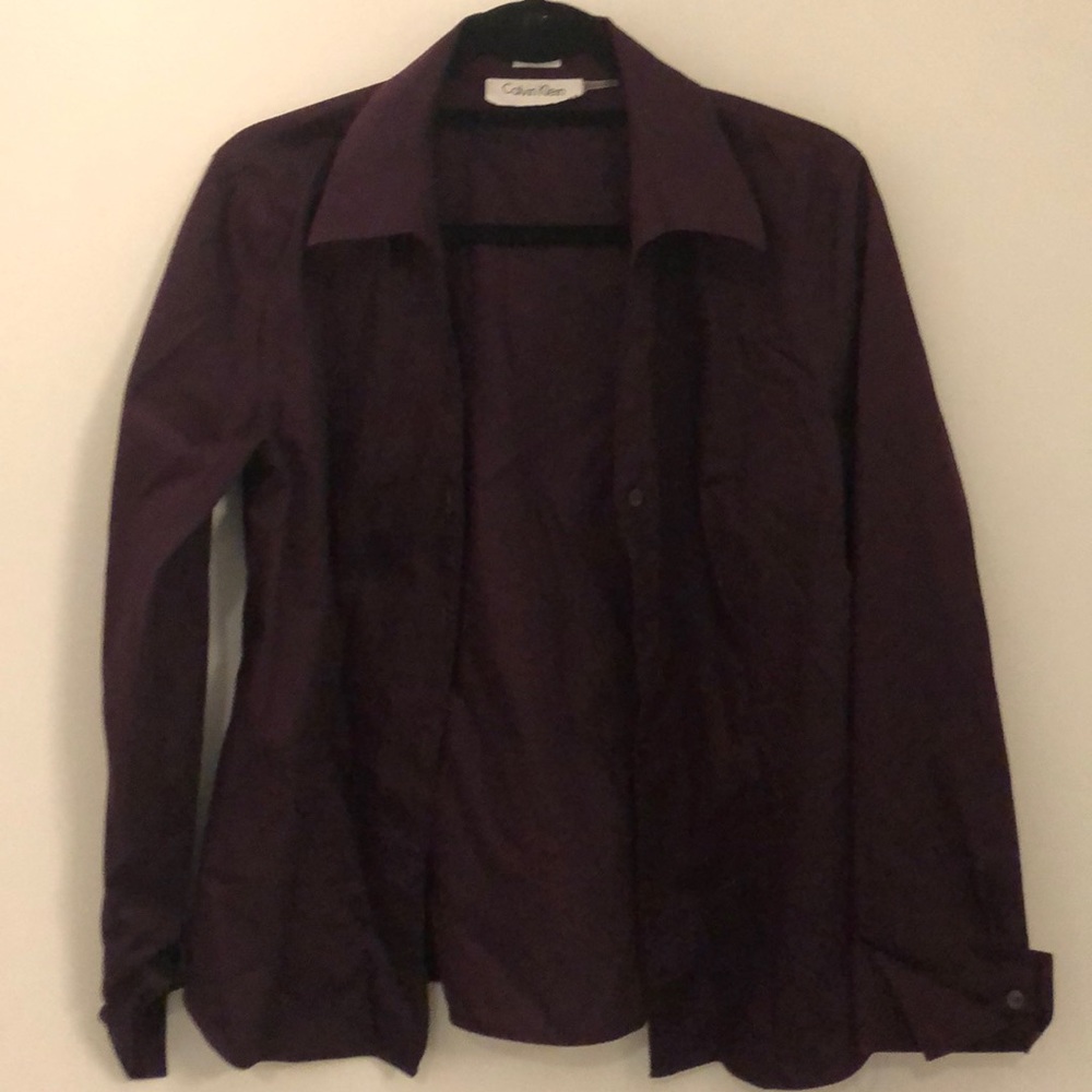Eggplant/Purple Work Shirt - Never worn